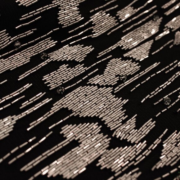 NWT Grail Item! Runway Spring 2013 Wes Gordon ‘Hex’ Embroidered Tulle w Metallic - Picture 7 of 11